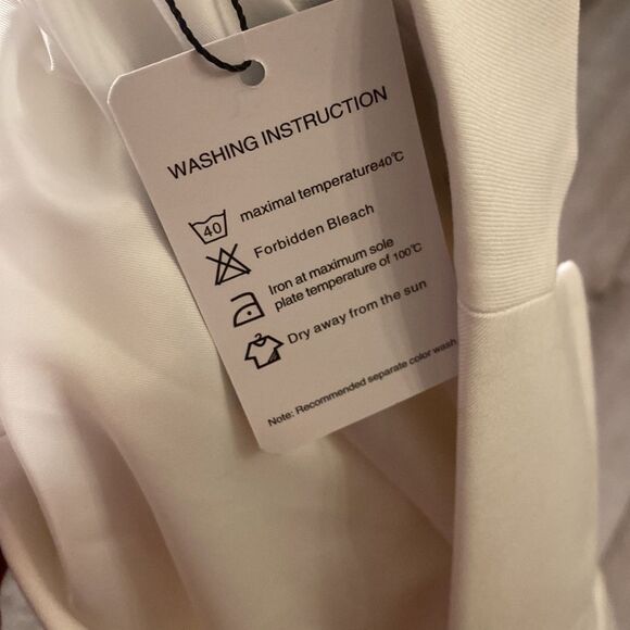 OUYE Men's Solid 1 Button Back Vent Blazer New w Tags - Picture 4 of 8